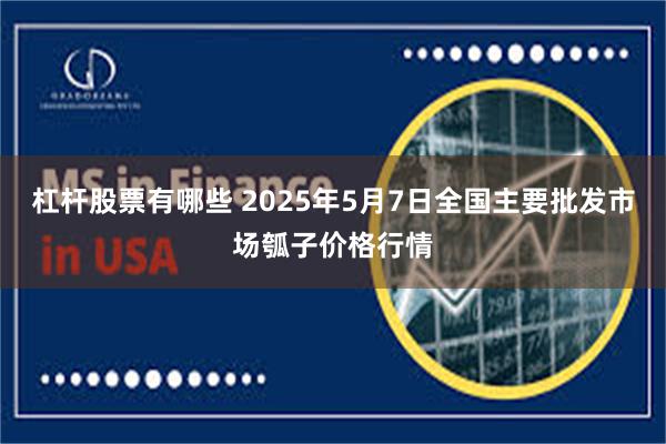 杠杆股票有哪些 2025年5月7日全国主要批发市场瓠子价格行情