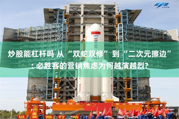 炒股能杠杆吗 从 “双蛇双修” 到 “二次元擦边”: 必胜客的营销焦虑为何越演越烈?